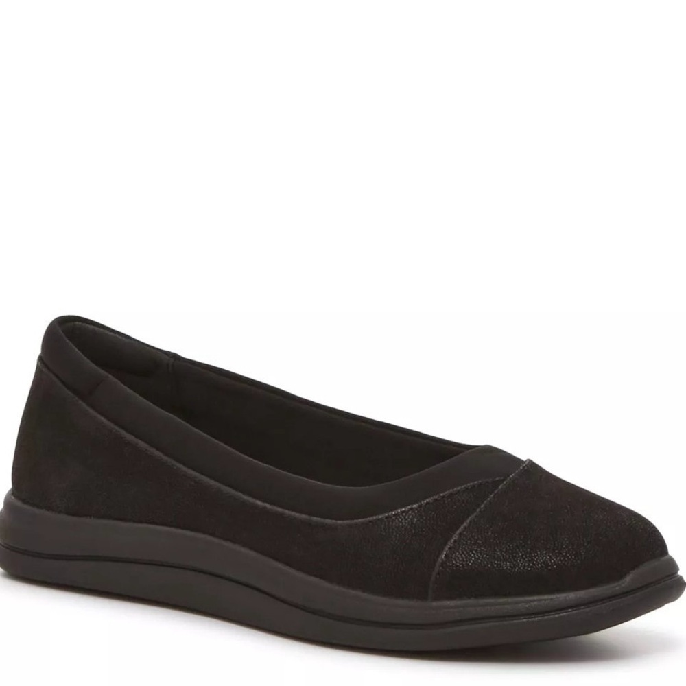 Clarks Women  Cloudsteppers Breeze Ayla Ballet Flat Casual Office Shoes Size 7.5